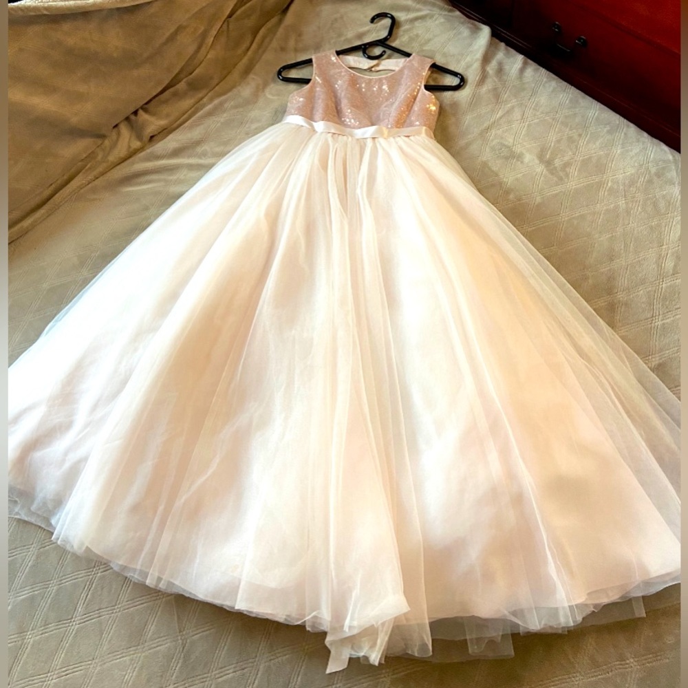 David's Bridal Dresses Girl size 10